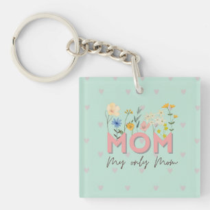 Porte-clés élégant pour la fête des mères en cadea