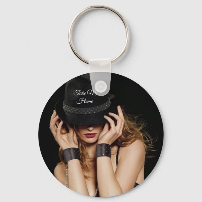 Porte-clés Élégante Porte - clé dame (Recto)