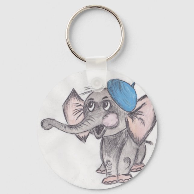 Porte-clés Eléphant (Recto)