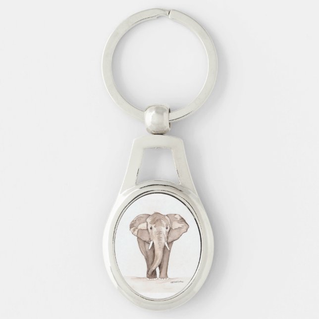 porte-clés éléphant (Devant)