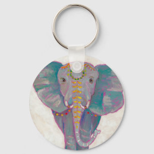 Porte-clés Eléphant asiatique zen