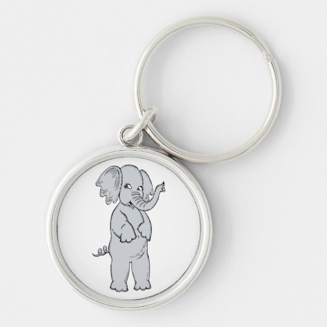 PORTE-CLÉS ELEPHANT FILLE (Devant)