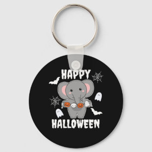 Porte-clés Elephant Happy Halloween