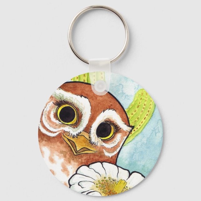 Porte-clés Elf Owl Blossom Porte - clé (Recto)