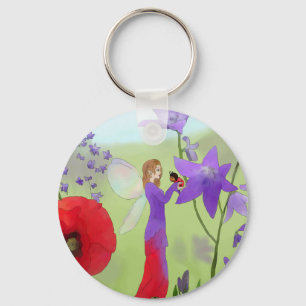 Porte-clés Elfe avec insecte