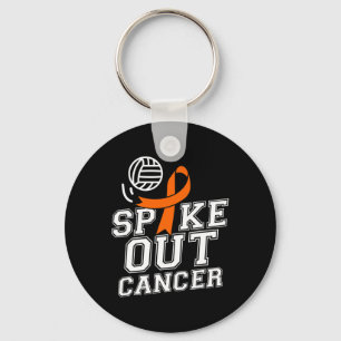 Porte-clés Éliminer la leucémie de volleyball Leucémie Cancer