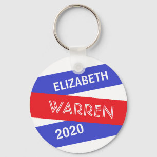 Porte-clés Elizabeth Warren pour la présidente 2020