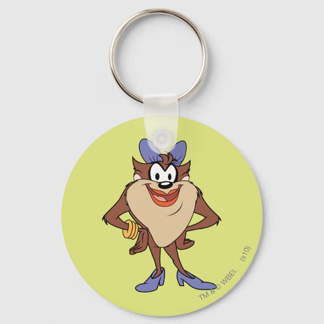 Porte-clés Elle-diable en couleur (Recto)