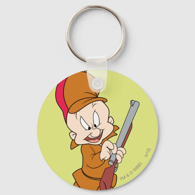Porte-clés ELMER FUDD™ Prêt à la chasse (Recto)