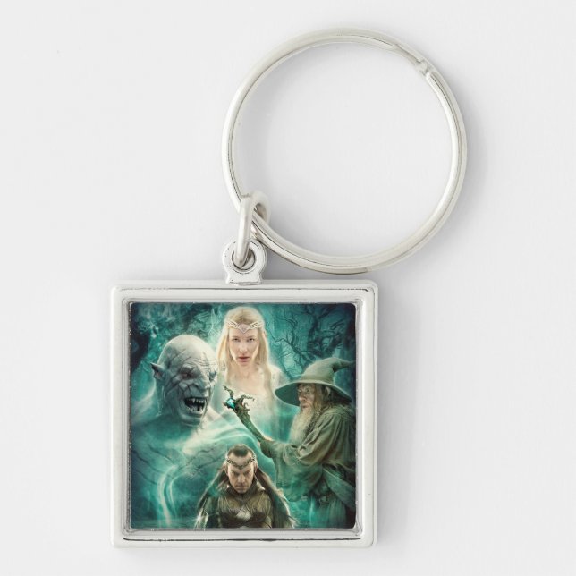 Porte-clés ELROND™, Azog, Galadriel & Gandalf Graphic (Devant)