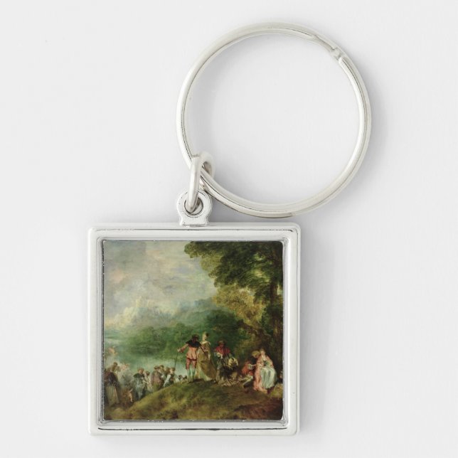 Porte-clés Embarquement pour Cythera, 1717 (Devant)