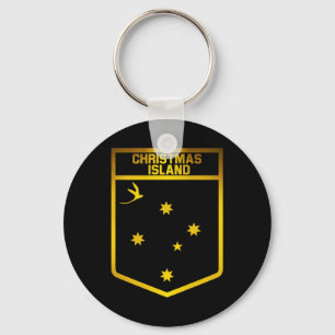 Porte-clés Emblème de l'île Christmas