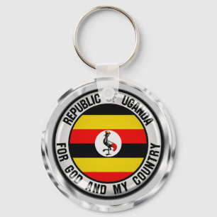 Porte-clés Emblème de l'Ouganda
