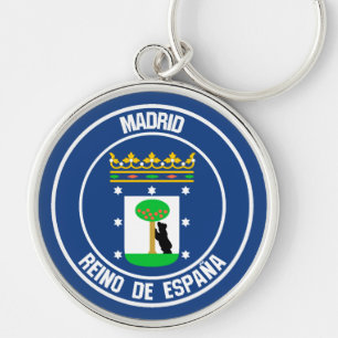 Porte-clés Emblème de Madrid