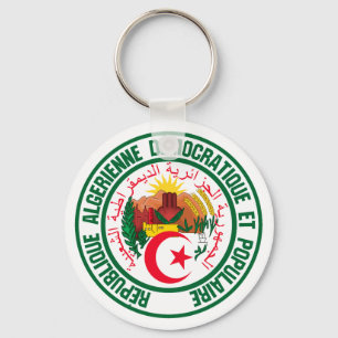 Porte-clés Emblème du cycle algérien