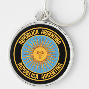 Porte-clés Emblème du cycle de l'Argentine