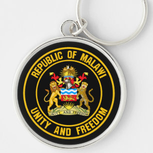 Porte-clés Emblème du cycle du Malawi