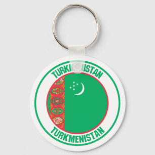 Porte-clés Emblème du cycle du Turkménistan