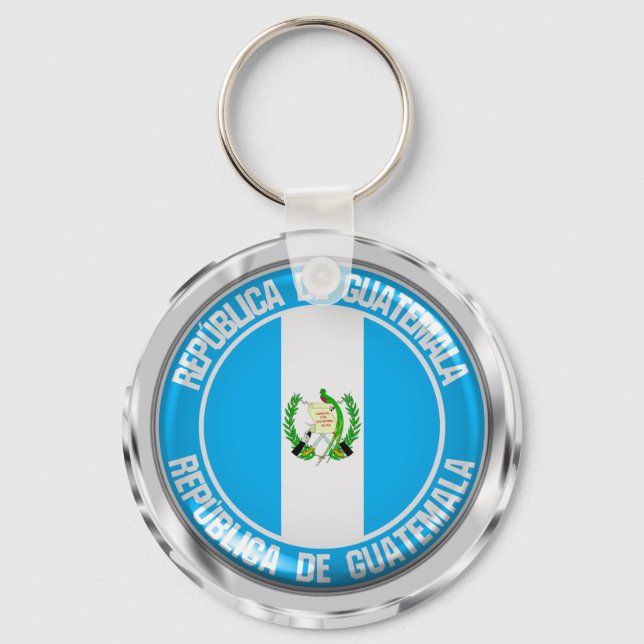Porte-clés Emblème du Guatemala (Recto)