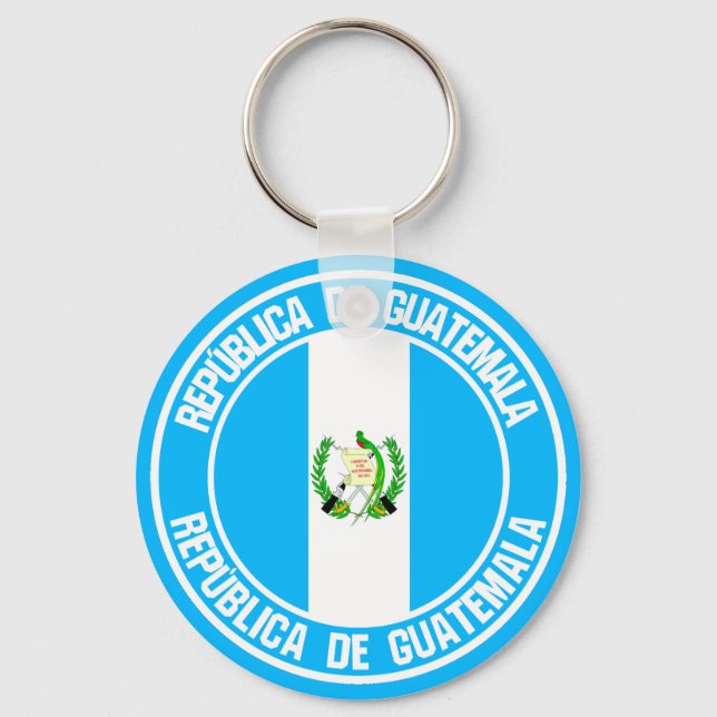 Porte-clés Emblème du Guatemala (Recto)
