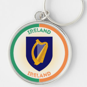 Porte-clés Emblème du patrimoine de la République d'Irlande