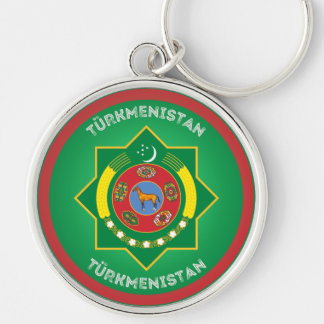 Porte-clés Emblème du patrimoine du Turkménistan