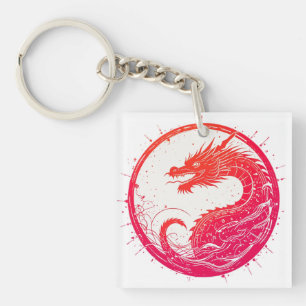 Porte-clés Emblème du Serpent Crimson
