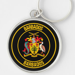 Porte-clés Emblème du tour de la Barbade