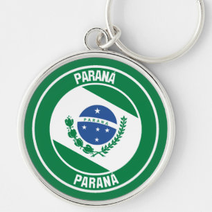 Porte-clés Emblème rond Paraná
