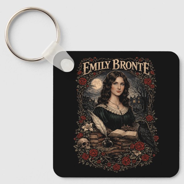 Porte-clés Emily Brontë (Recto)