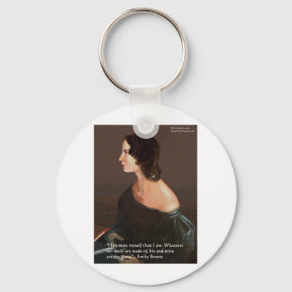 Porte-clés Emily Brontë "Âmes semblables" Cadeaux et Cartes d