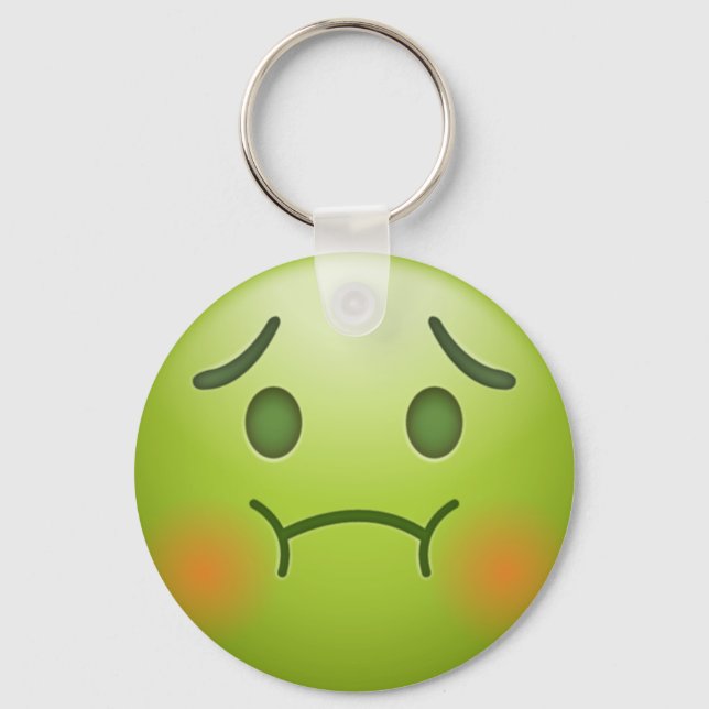Porte-clés Émographie verte (Recto)