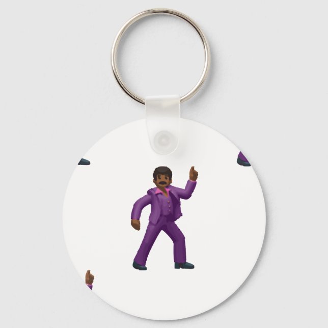 Porte-clés Emoji Dancing Man (Recto)