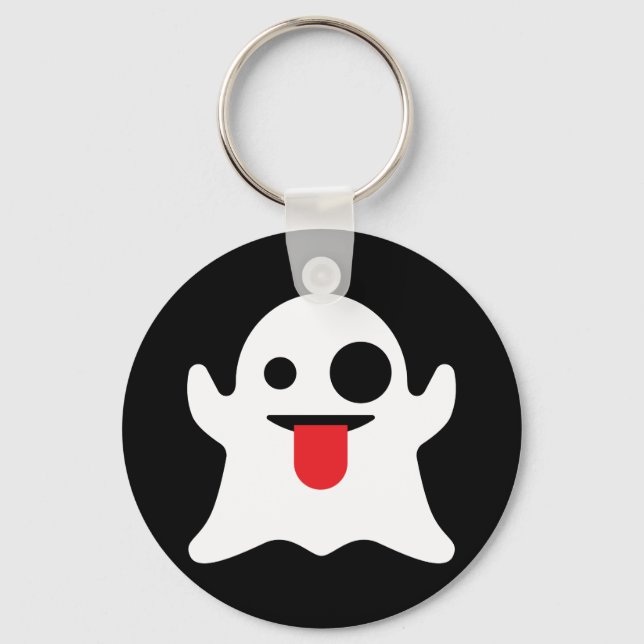 Porte-clés Emoji Ghost (Recto)