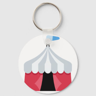 Porte-clés Emoji Twitter - Tente de cirque