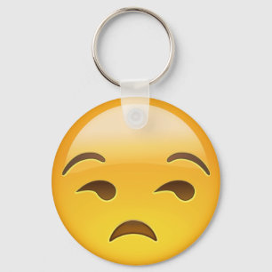 Porte-clés Emoji Visage Inamusant