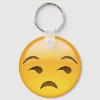 Porte-clés Emoji Visage Inamusant