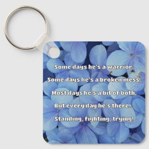 Porte-clés Empath Strength Positive Citation Encouragement