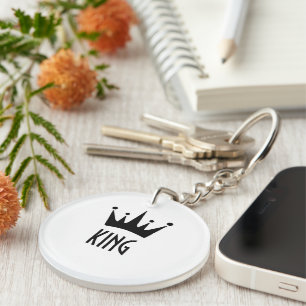 Porte-clés en acrylique avec texte personnalisé Co