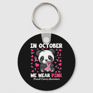 Porte-clés En Octobre Nous Portons Pink Breast Cancer Sensibi