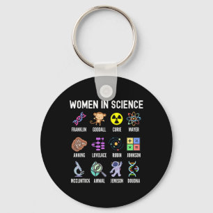 Porte-clés En Science - Feminist Stem Girls Empowerment Kids