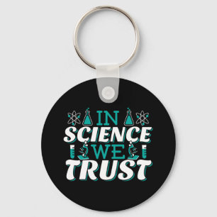 Porte-clés En Science, nous faisons confiance Citation - Ense