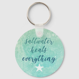 Porte-clés Encouragement Saltwater Heure Tout