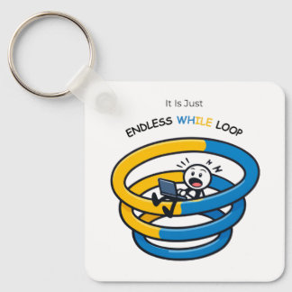 Porte-clés Endless Loop Aware Python Developer | Keychain
