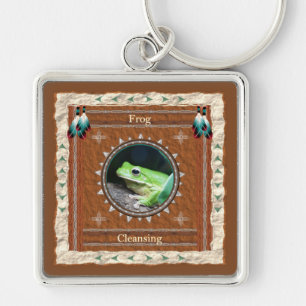 Porte-clés Énergie de purification de grenouille