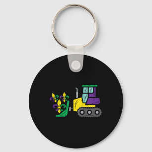 Porte-clés Enfants Bulldozer Mardi Gras mignonette Enfants Ga