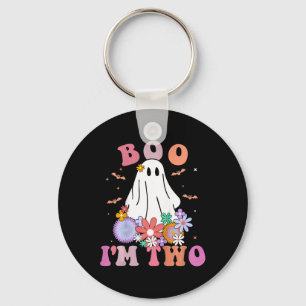Porte-clés Enfants Ghost Boo Je suis deux ans 2e anniversaire