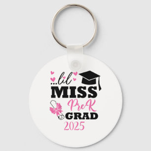 Porte-clés Enfants Little Miss Pré-k Grad Préscolaire Prek Gr