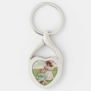 Porte-clés Enfants victoriens