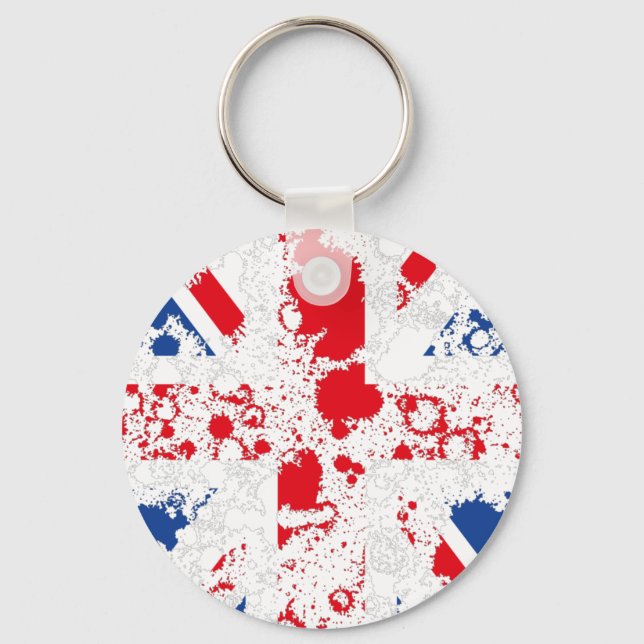 Porte-clés ENGLAND FLAG KCALIMA effect par Masanser (Recto)